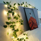 LED Artificial Ivy Leaf String Lights