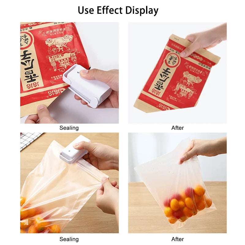 Compact Heat Sealer for Food Bags