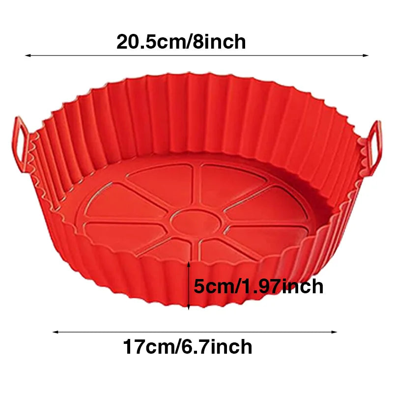 Reusable Silicone Air Fryer Liner Pot