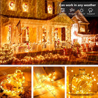 Waterproof USB LED Copper Wire Fairy Lights with Remote