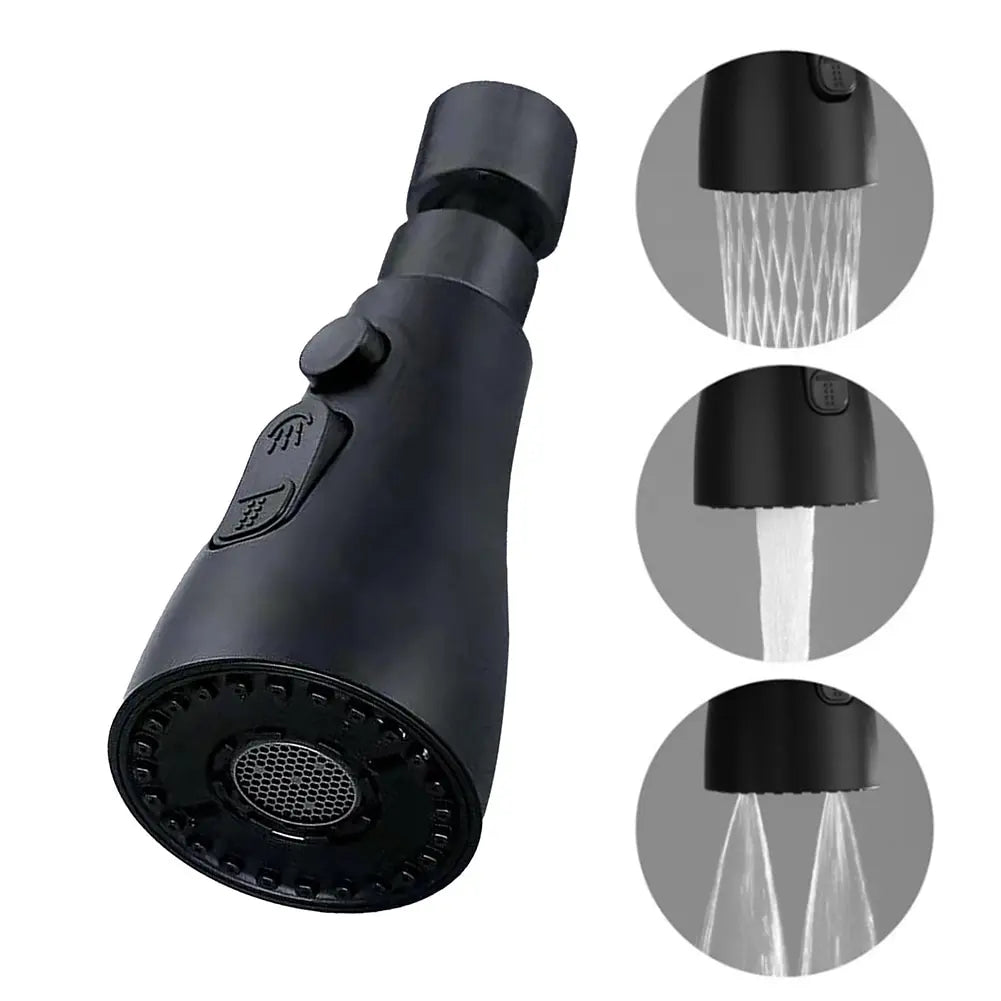 3-in-1 Rotating Faucet Aerator