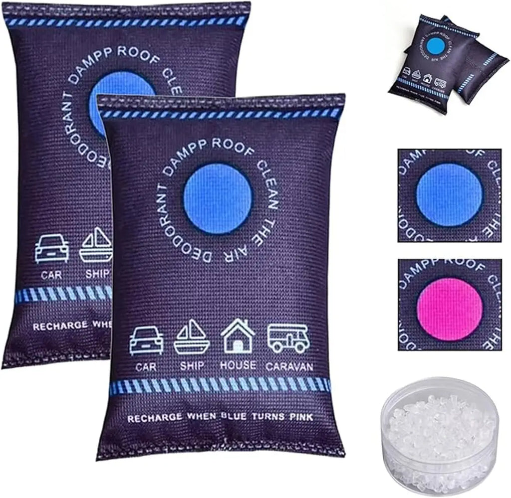 Reusable Car & Home Dehumidifier Bags
