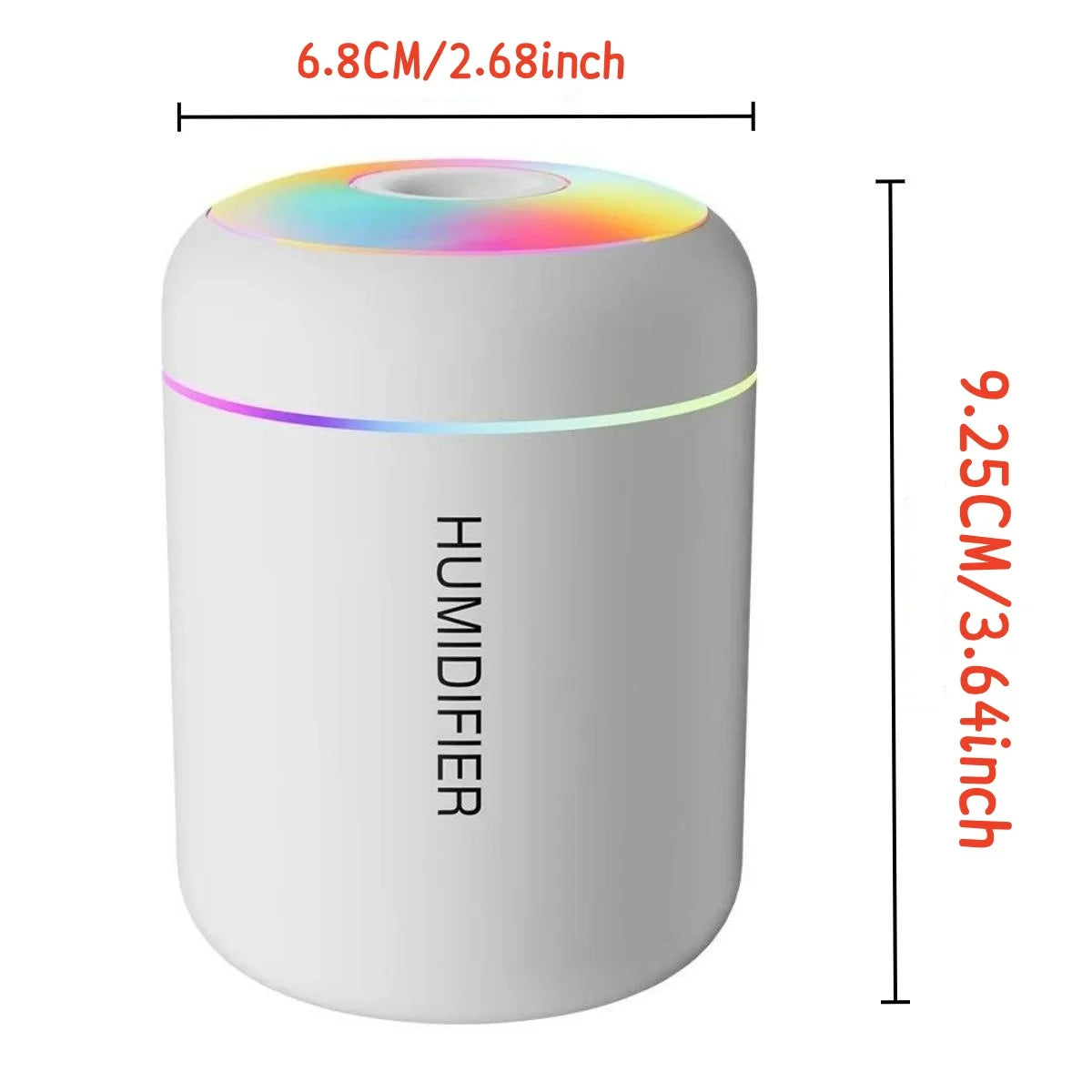 Compact LED Essential Oil Diffuser