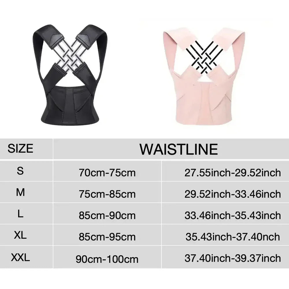 Ergonomic Back Posture Corrector Brace