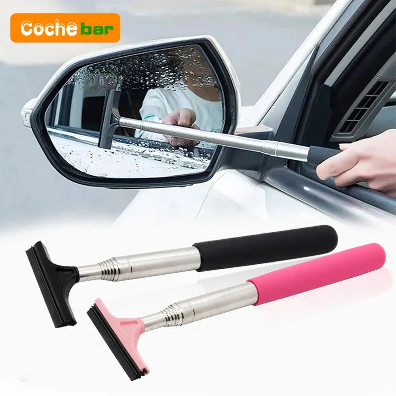 Telescopic Car Mirror Wiper & Cleaner