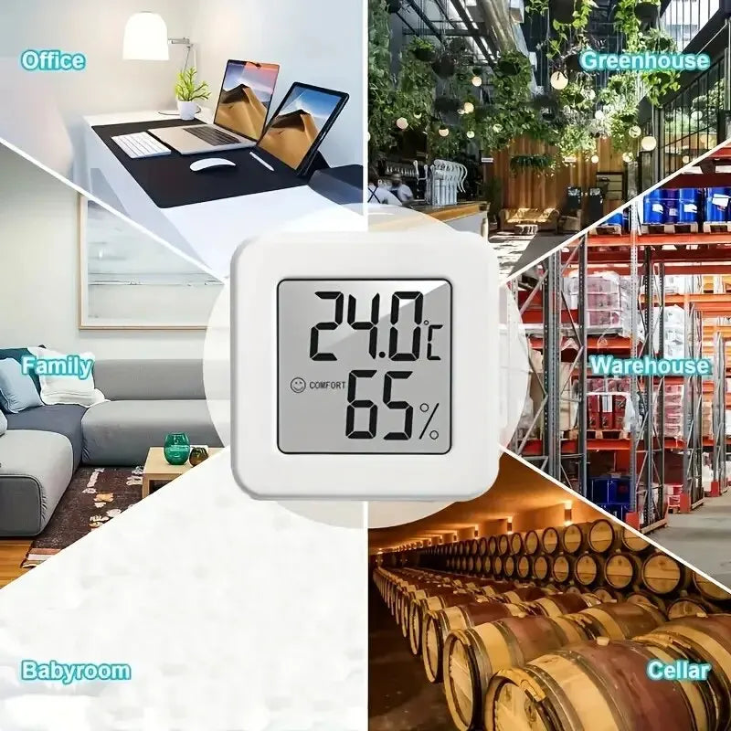 Indoor Mini Temperature and Humidity Meter,