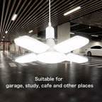 Foldable Fan-Shape E27 LED Ceiling Light Bulb