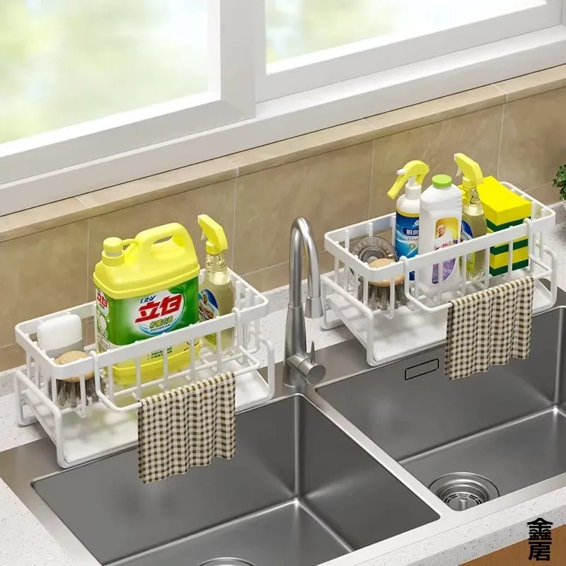 Stainless Steel Faucet Sink Organizer