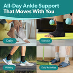 Ankle Compression Socks (1 Pair)