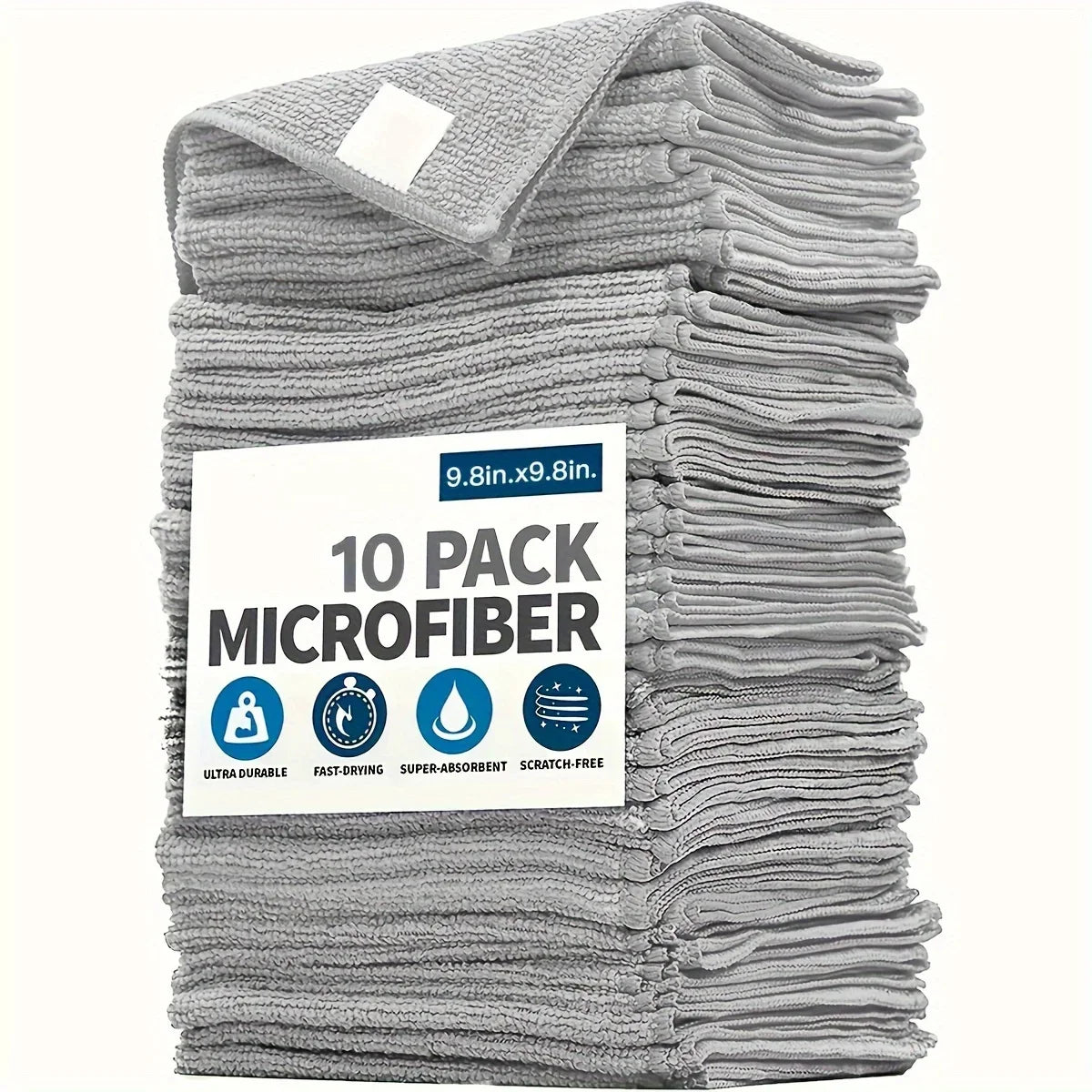 Ultra-Absorbent Microfiber Cleaning Cloth Set