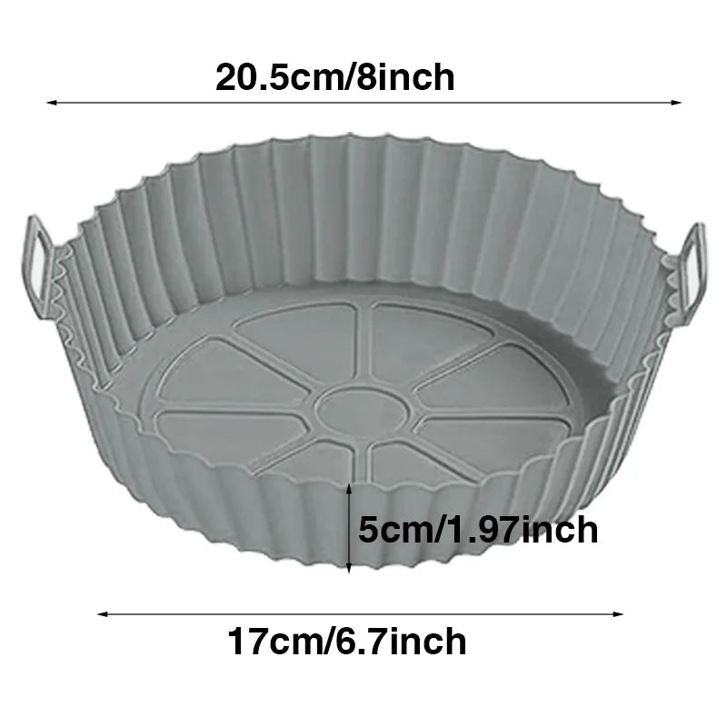 Reusable Silicone Air Fryer Liner Pot