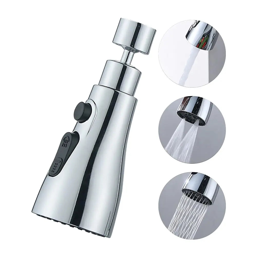 3-in-1 Rotating Faucet Aerator