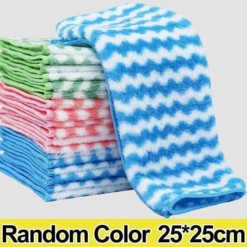 Ultra-Absorbent Microfiber Cleaning Cloth Set