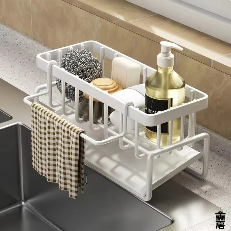 Stainless Steel Faucet Sink Organizer