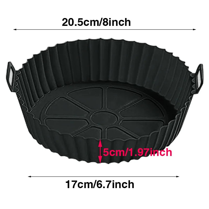 Reusable Silicone Air Fryer Liner Pot
