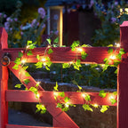 LED Artificial Ivy Leaf String Lights