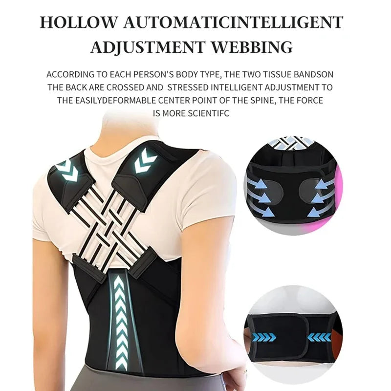 Ergonomic Back Posture Corrector Brace