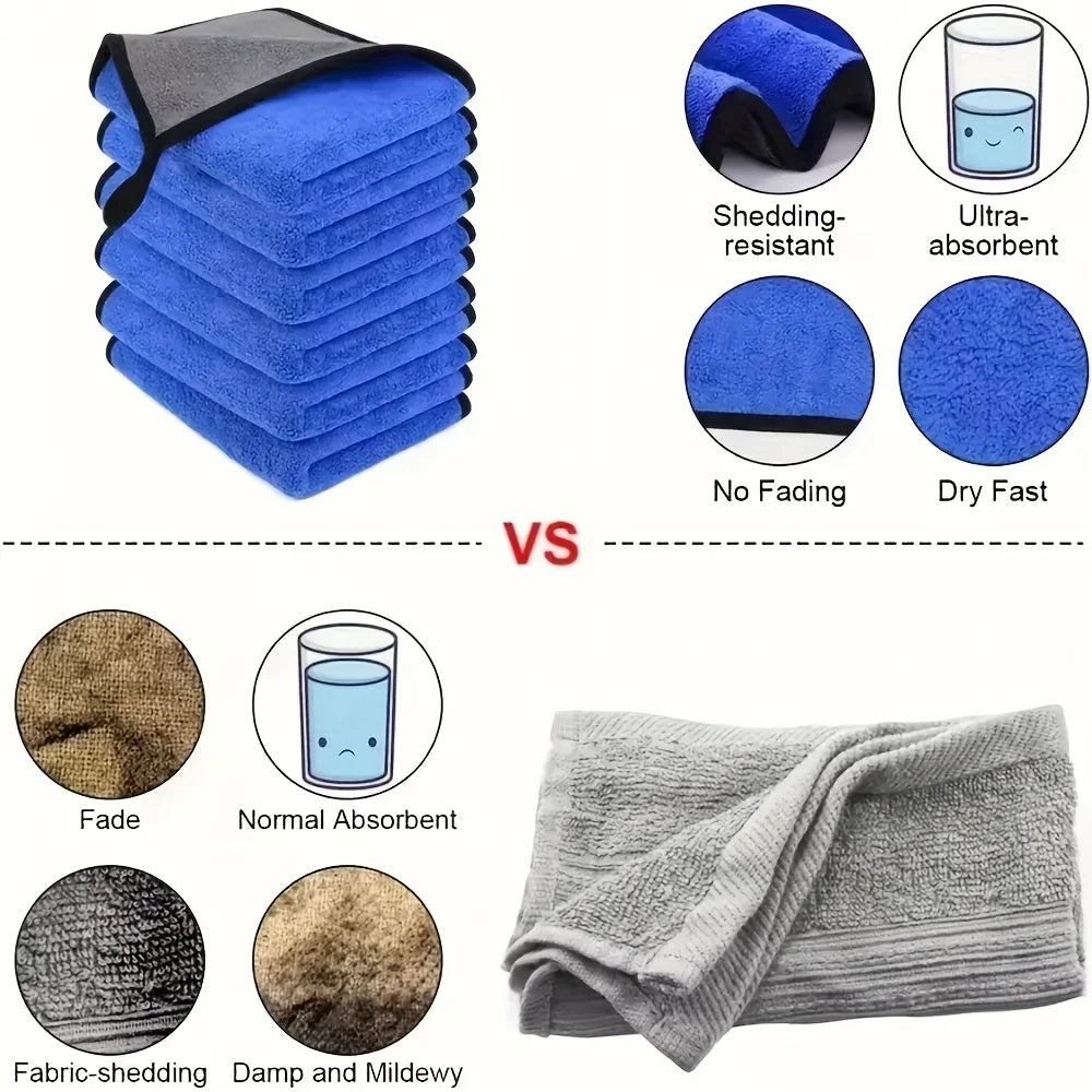 Microfiber Car & Home Cleaning Towels