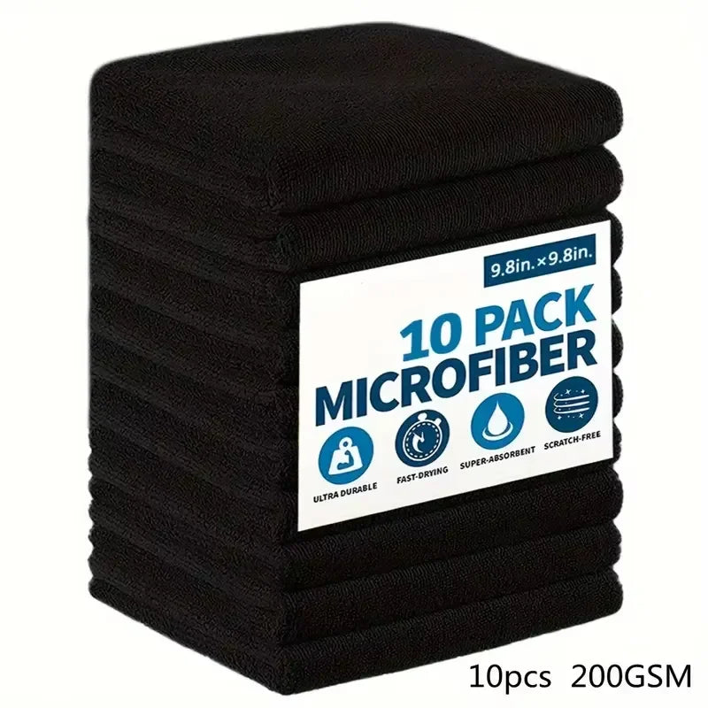 Ultra-Absorbent Microfiber Cleaning Cloth Set