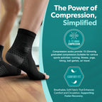 Ankle Compression Socks (1 Pair)