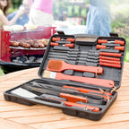 Premium 18-Piece Barbecue BBQ Tool Set