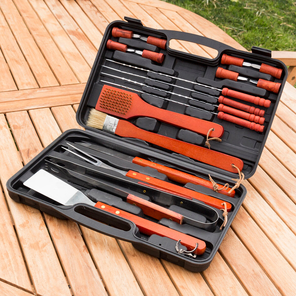 Premium 18-Piece Barbecue BBQ Tool Set