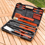 Premium 18-Piece Barbecue BBQ Tool Set