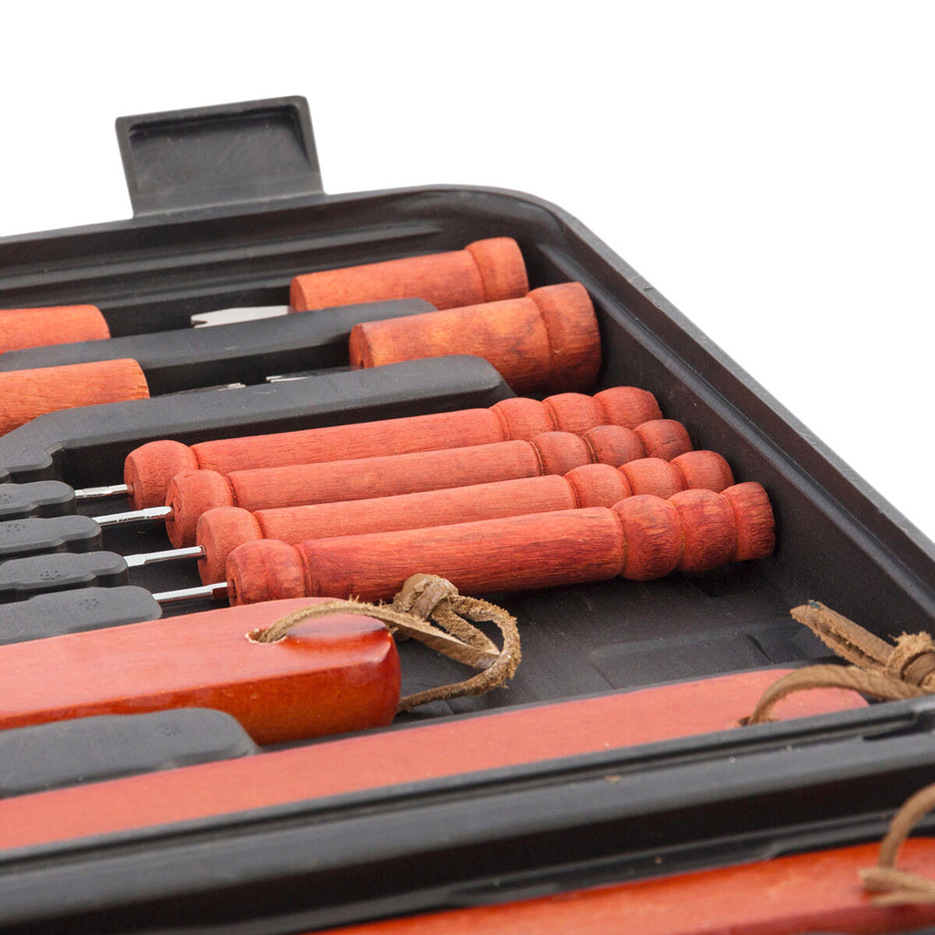 Premium 18-Piece Barbecue BBQ Tool Set