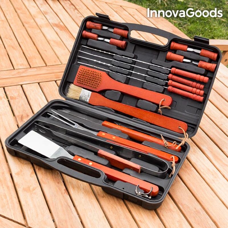 Premium 18-Piece Barbecue BBQ Tool Set