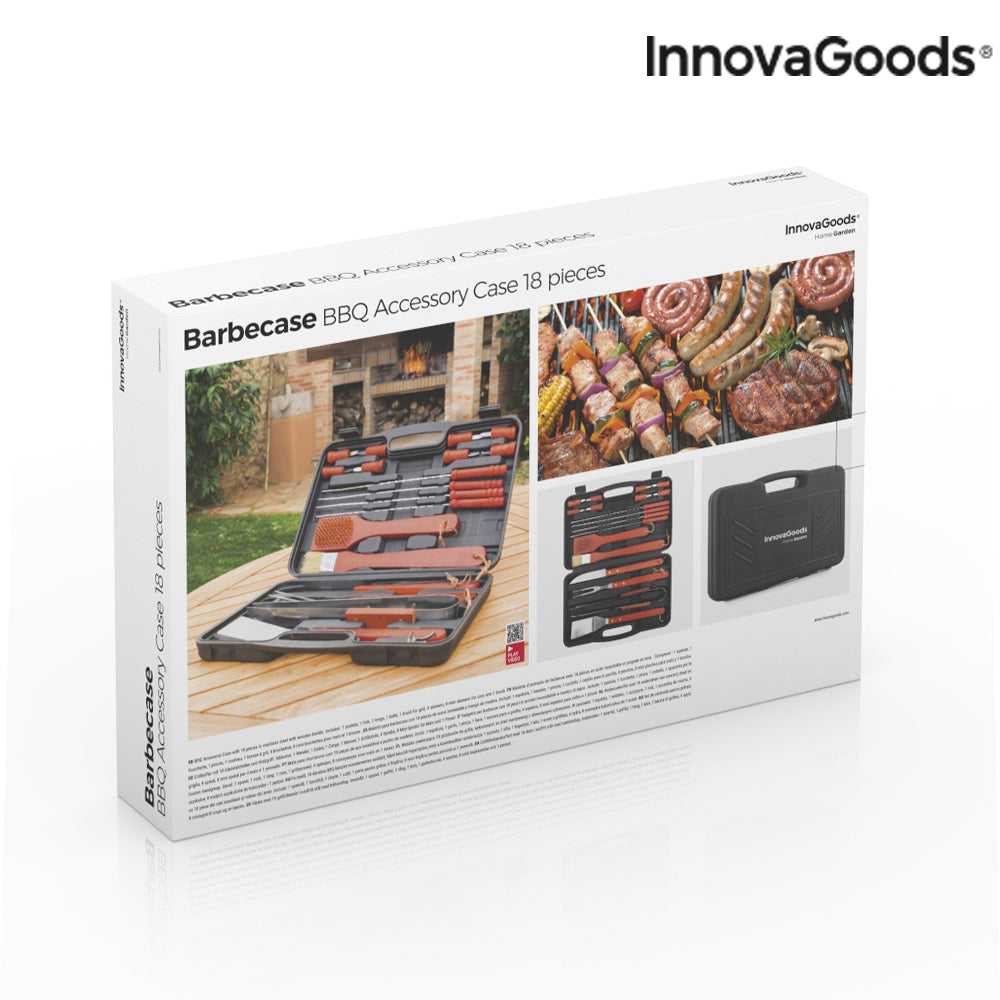 Premium 18-Piece Barbecue BBQ Tool Set